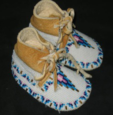 beaded shoes