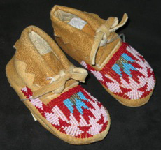 beaded shoes